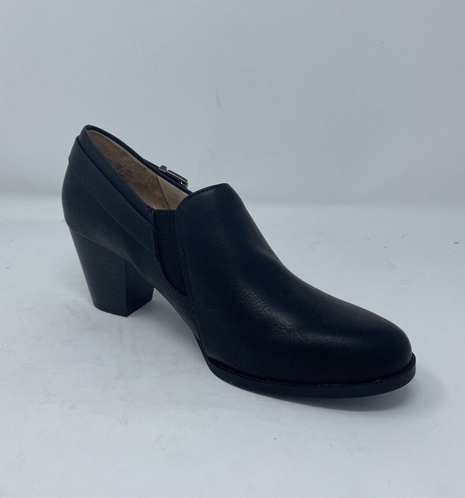 LifeStride Jenson Ankle Boot in Black Womans Shoes SZ 7.5 M